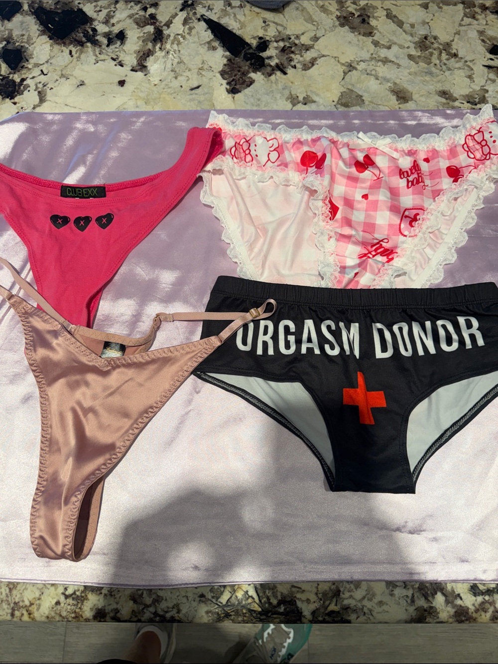 Bundle of 4 panties NWOT